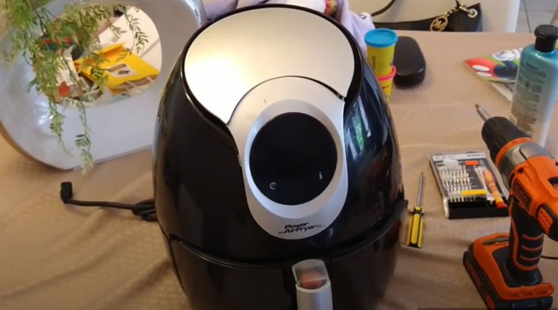 power xl air fryer not turning on