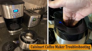 cuisinart coffee maker troubleshooting