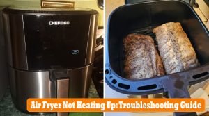 air fryer not heating up