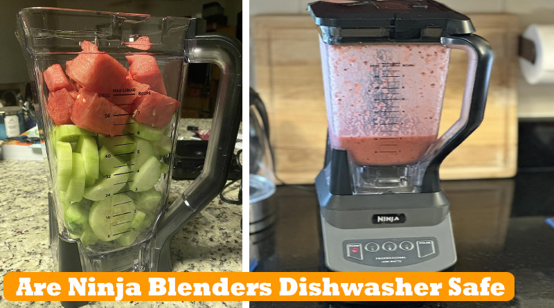 are ninja blenders dishwasher safe