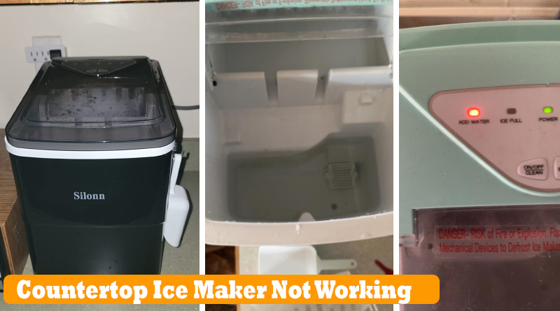 countertop ice maker not working