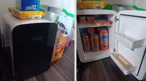 can you stack mini fridges